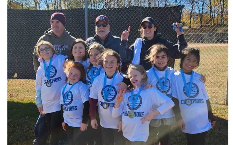 GHV Softball 8U Fall Champions!